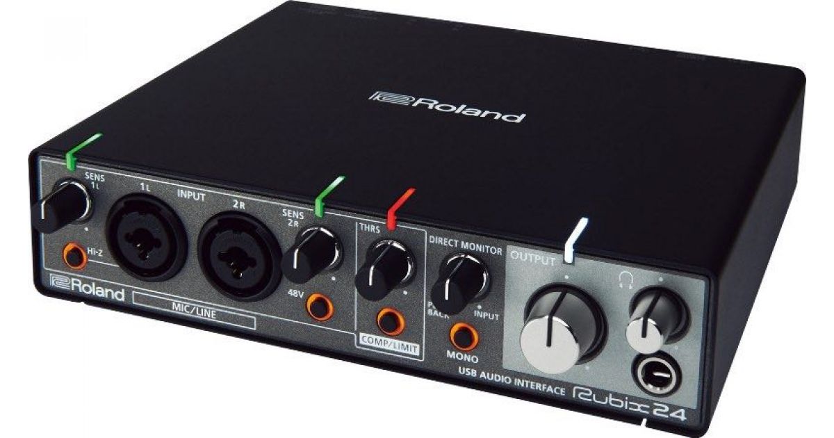 Roland UA-24 USBオーディオインターフェース 24ビット／96kHzに対応したUSBオーディオ・インターフェースが